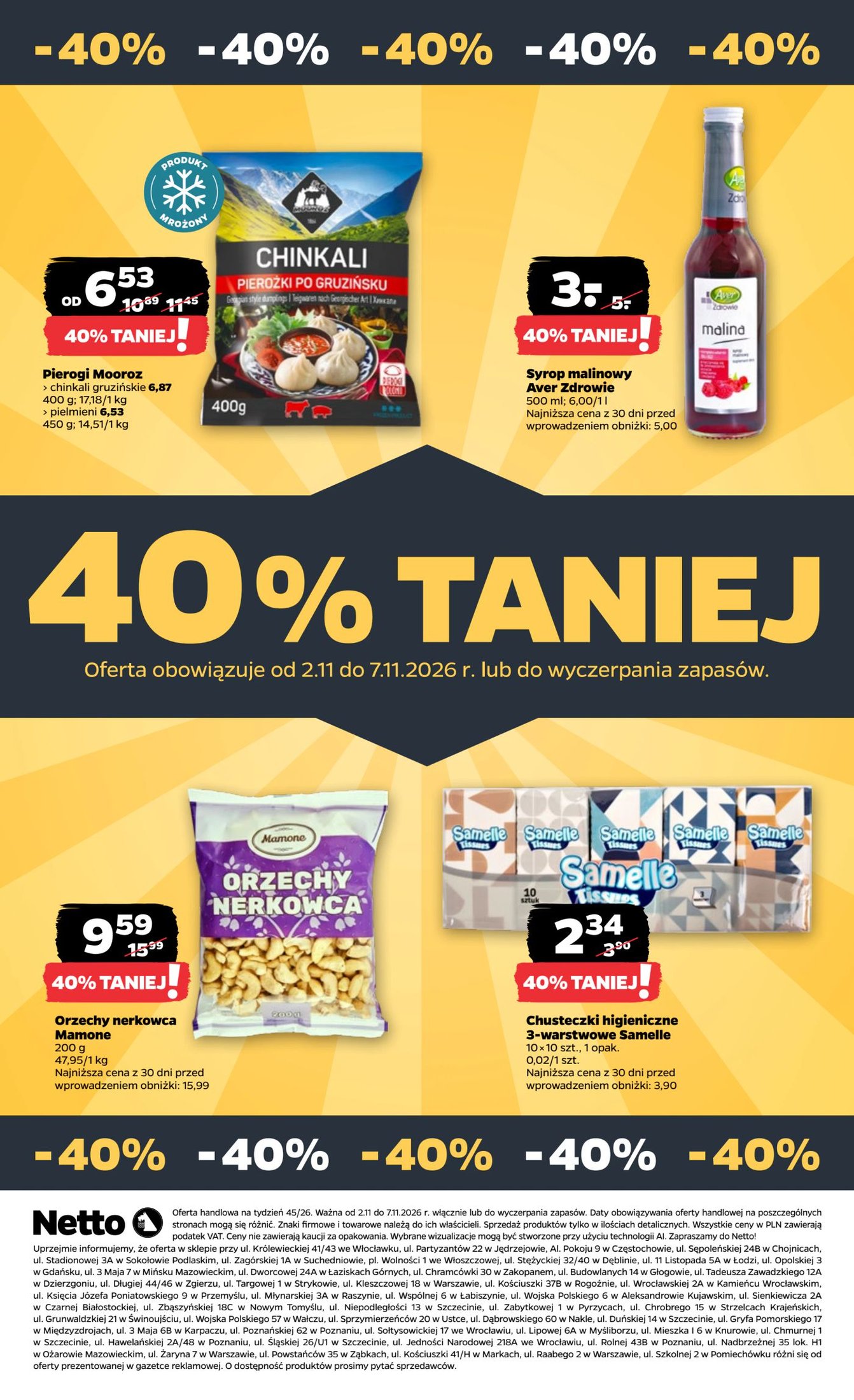 Netto gazetka promocyjna 02.11-07.11.2026 — strona 40
