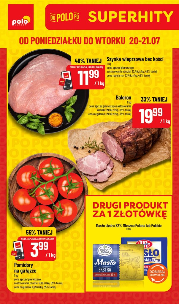 POLOmarket gazetka promocyjna 20.07-21.07.2026 — strona 1 z 6