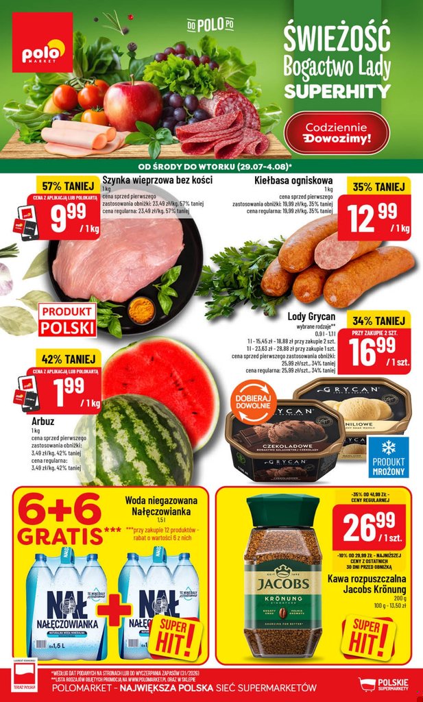 POLOmarket gazetka promocyjna 29.07-04.08.2026 — strona 1 z 74