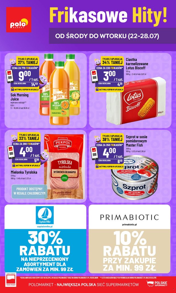 POLOmarket gazetka promocyjna 22.07-28.07.2026 — strona 1 z 16