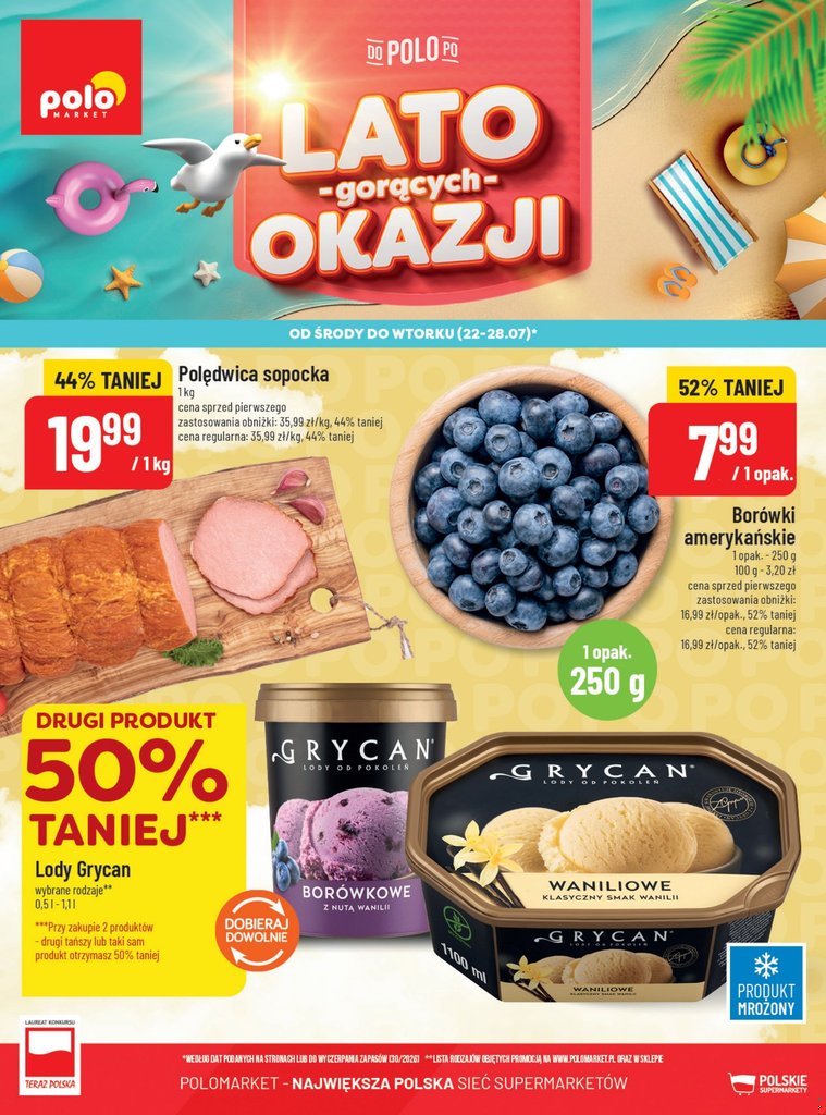 POLOmarket gazetka promocyjna 22.07-28.07.2026 — strona 1 z 10