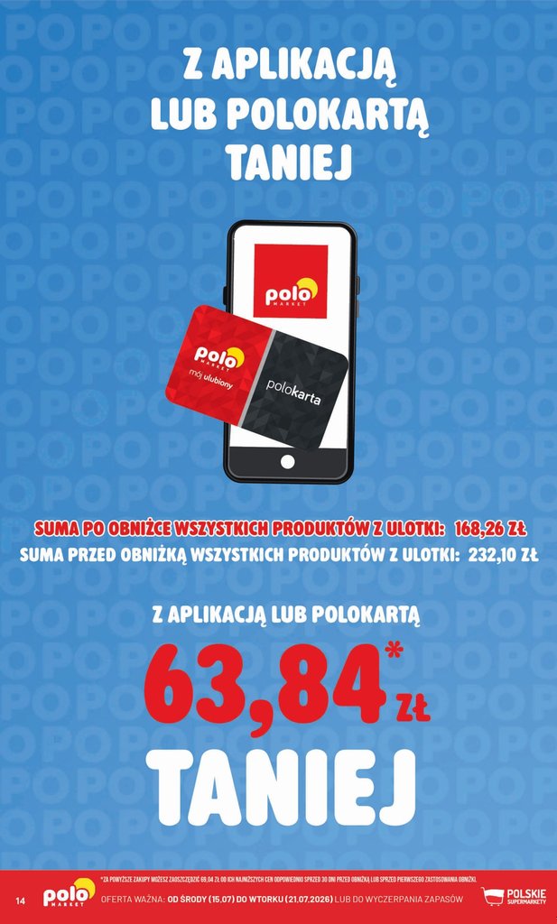 POLOmarket gazetka promocyjna 15.07-21.07.2026 — strona 14 z 14