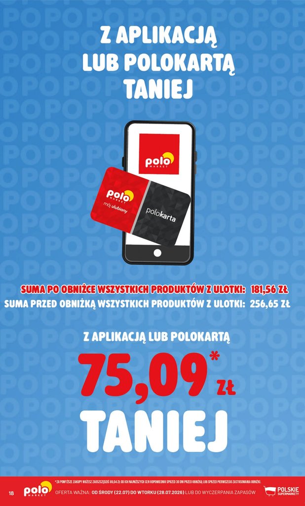 POLOmarket gazetka promocyjna 22.07-28.07.2026 — strona 18 z 18