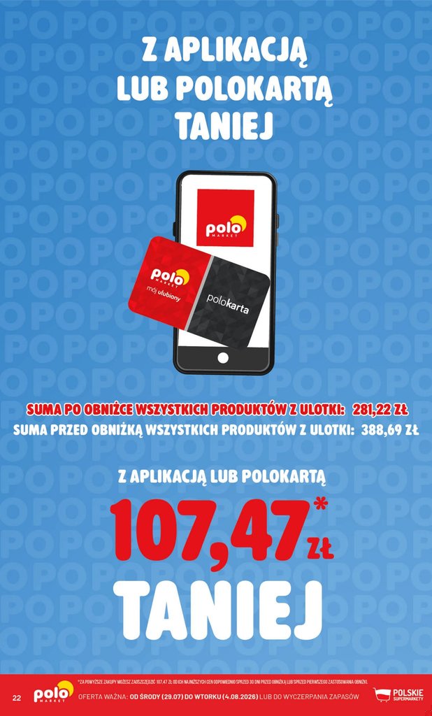 POLOmarket gazetka promocyjna 29.07-04.08.2026 — strona 22 z 22