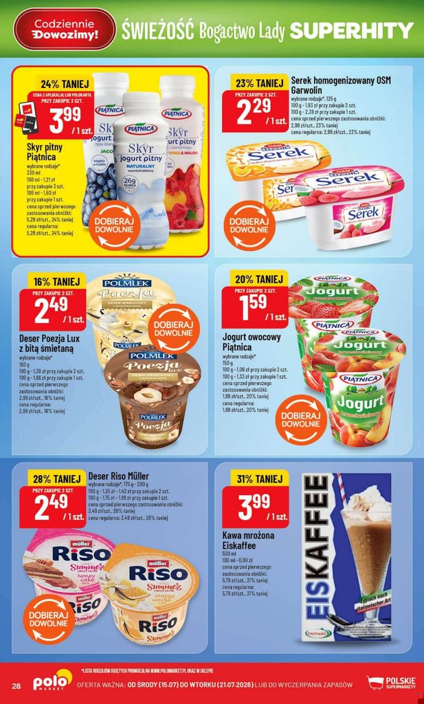 POLOmarket gazetka promocyjna 15.07-21.07.2026 — strona 28 z 66