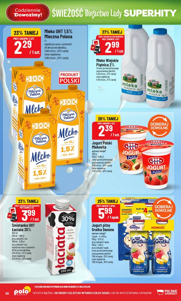 POLOmarket gazetka promocyjna 22.07-28.07.2026 — strona 30 z 70
