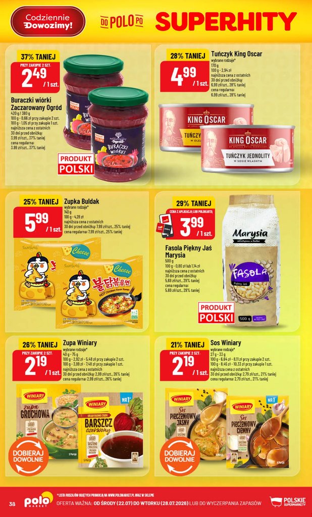 POLOmarket gazetka promocyjna 22.07-28.07.2026 — strona 38 z 70
