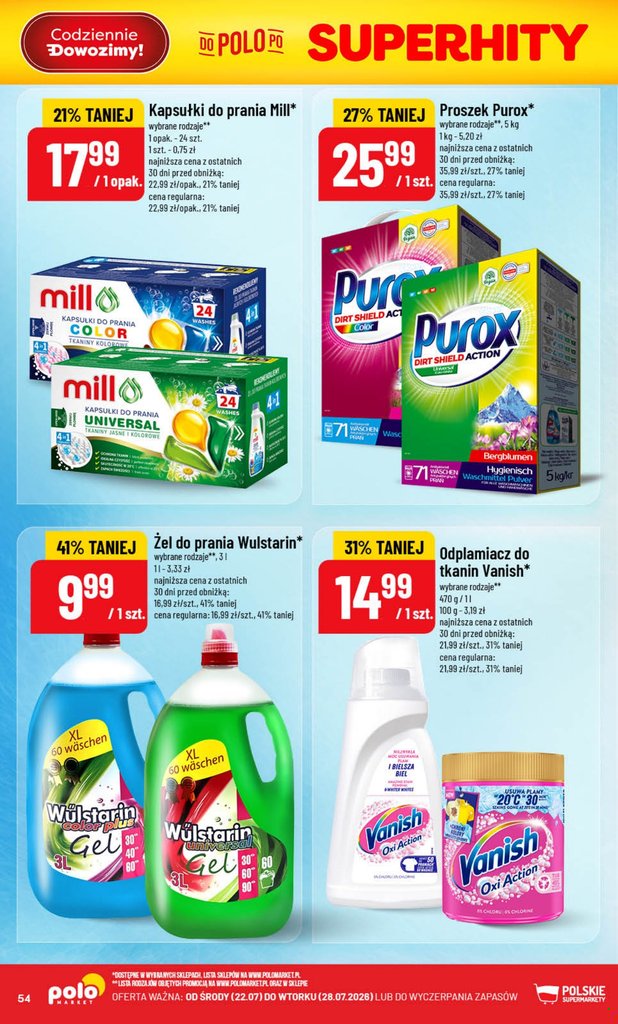 POLOmarket gazetka promocyjna 22.07-28.07.2026 — strona 54 z 70