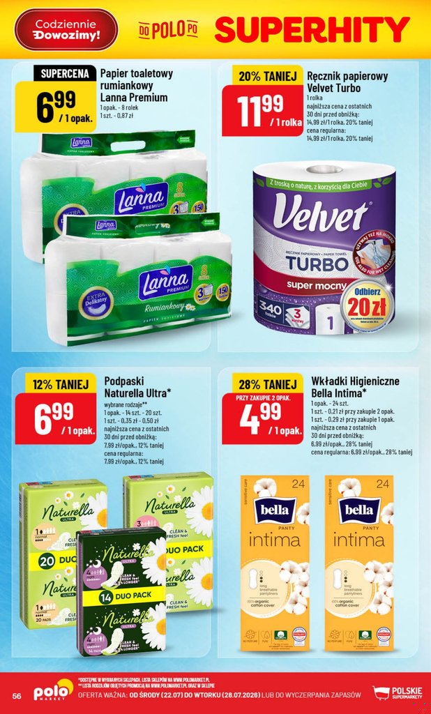 POLOmarket gazetka promocyjna 22.07-28.07.2026 — strona 56 z 70