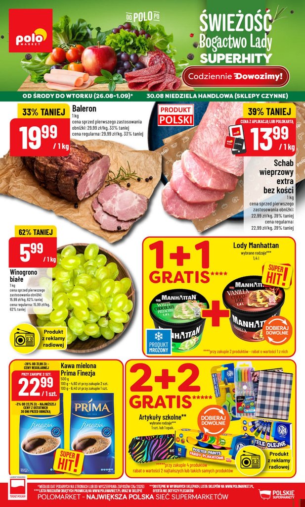 POLOmarket gazetka promocyjna 26.08-01.09.2026 — strona 1 z 58