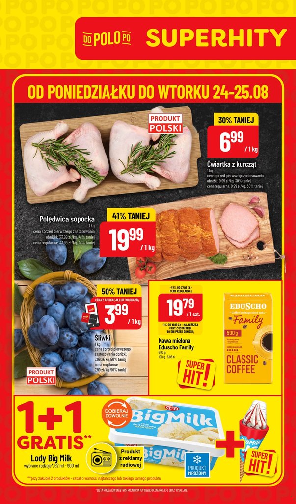 POLOmarket gazetka promocyjna 24.08-25.08.2026 — strona 1 z 6