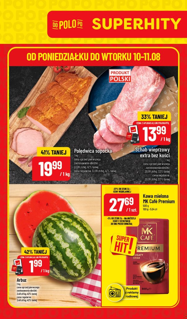 POLOmarket gazetka promocyjna 10.08-11.08.2026 — strona 1 z 6