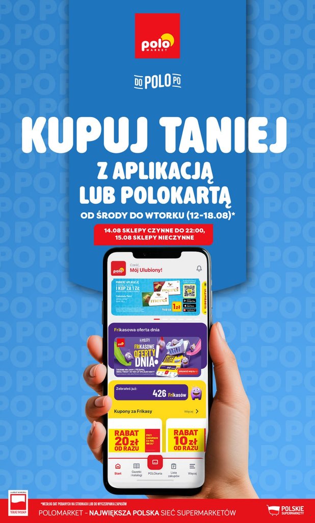 POLOmarket gazetka promocyjna 12.08-18.08.2026 — strona 1 z 18
