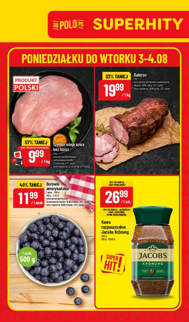 POLOmarket gazetka promocyjna 03.08-04.08.2026 — strona 1 z 6