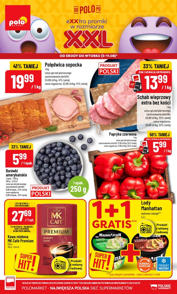 POLOmarket gazetka promocyjna 05.08-11.08.2026 — strona 1 z 76