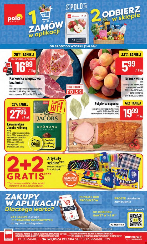 POLOmarket — Gazetka tygodniowa (2-8.09) — okładka