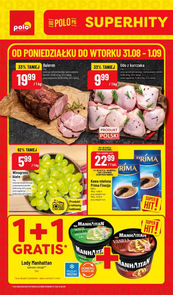 POLOmarket gazetka promocyjna 31.08-01.09.2026 — strona 1 z 6