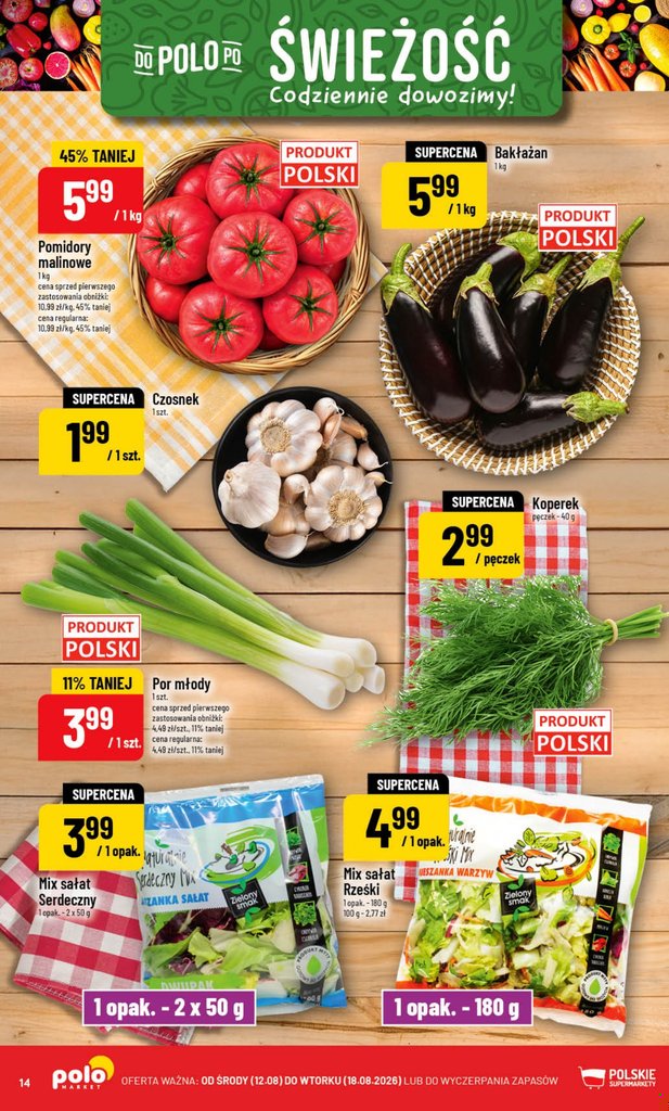 POLOmarket gazetka promocyjna 12.08-18.08.2026 — strona 14 z 68