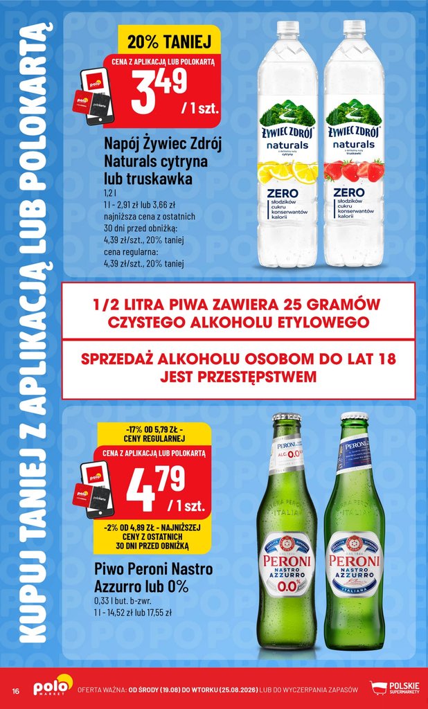 POLOmarket gazetka promocyjna 19.08-25.08.2026 — strona 16 z 18