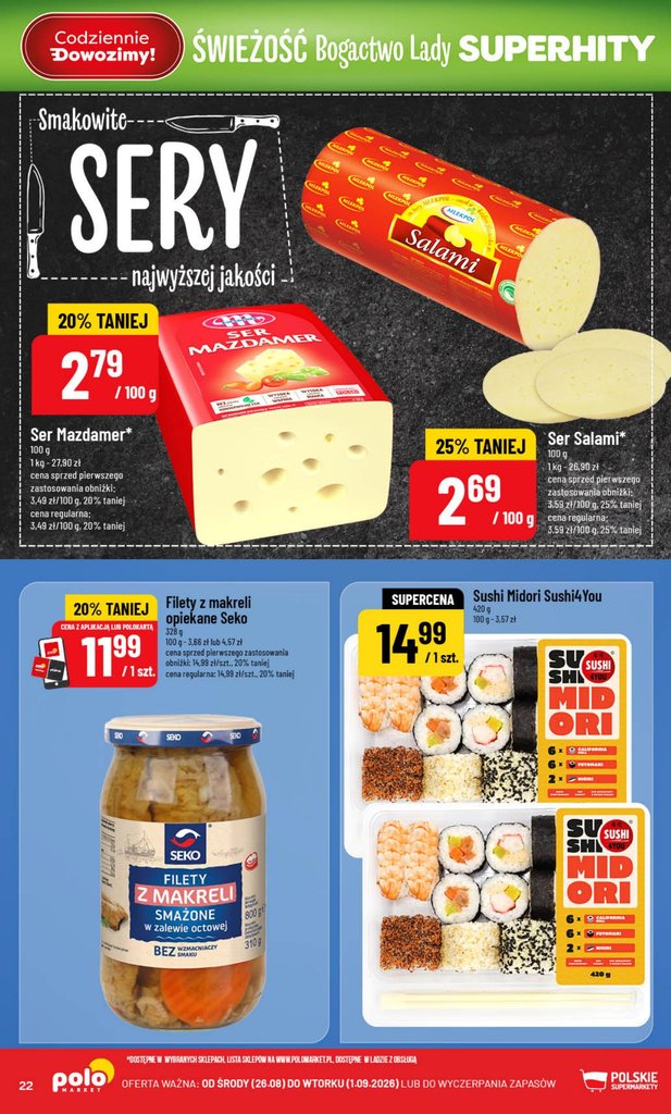 POLOmarket gazetka promocyjna 26.08-01.09.2026 — strona 22 z 58