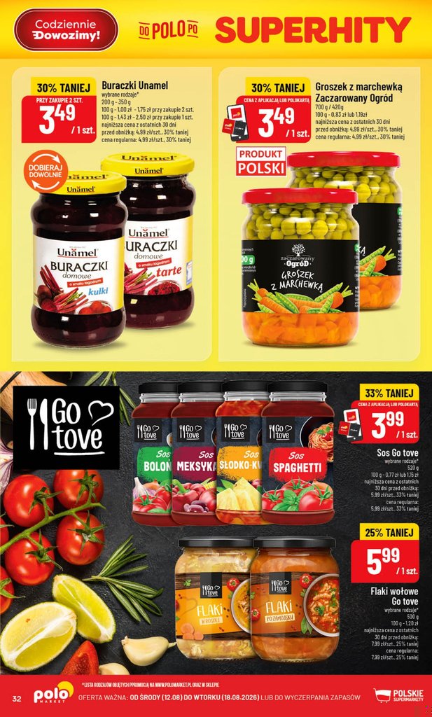 POLOmarket gazetka promocyjna 12.08-18.08.2026 — strona 32 z 68