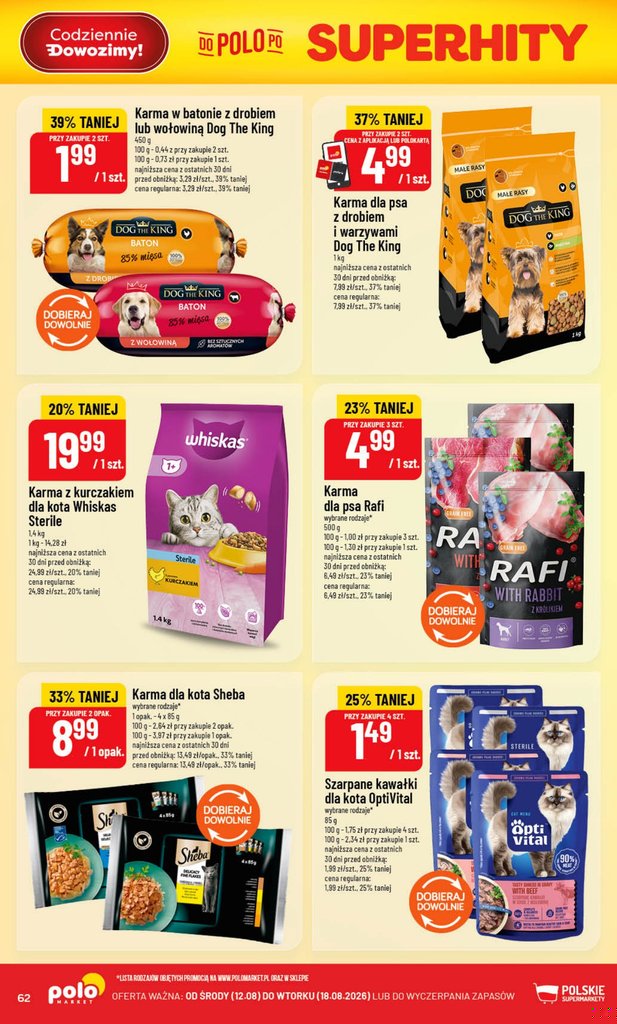 POLOmarket gazetka promocyjna 12.08-18.08.2026 — strona 62 z 68