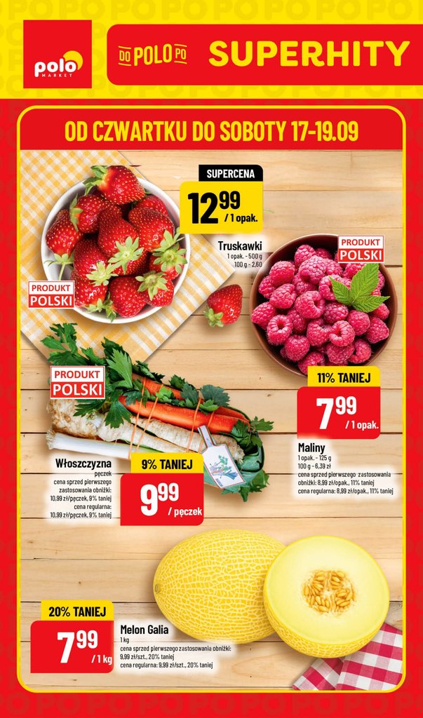 POLOmarket gazetka promocyjna 17.09-19.09.2026 — strona 1 z 4