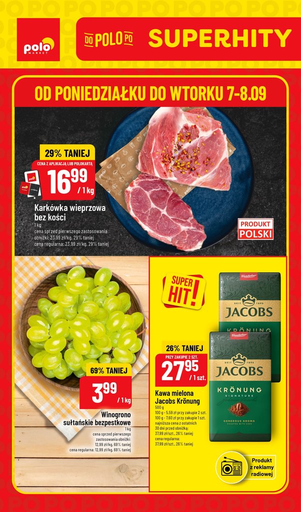 POLOmarket gazetka promocyjna 07.09-08.09.2026 — strona 1 z 6