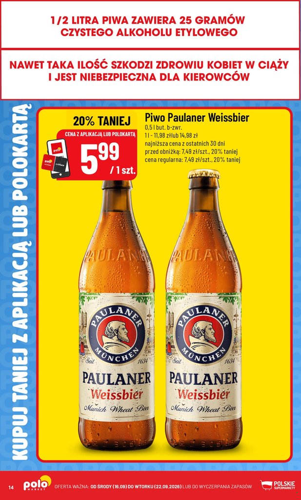 POLOmarket gazetka promocyjna 16.09-22.09.2026 — strona 14 z 16