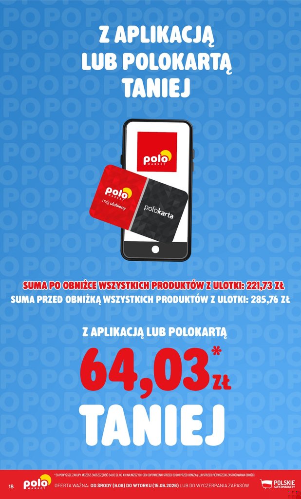 POLOmarket gazetka promocyjna 09.09-15.09.2026 — strona 18 z 18
