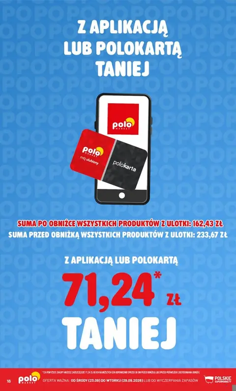 POLOmarket gazetka promocyjna 23.09-29.09.2026 — strona 18 z 18