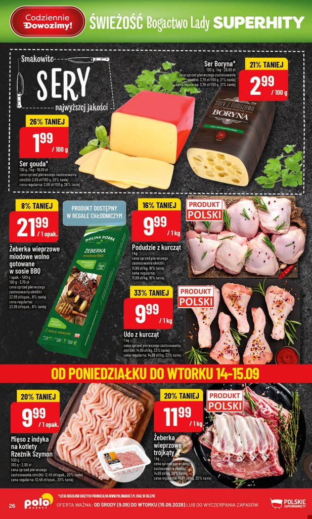 POLOmarket gazetka promocyjna 09.09-15.09.2026 — strona 26 z 72