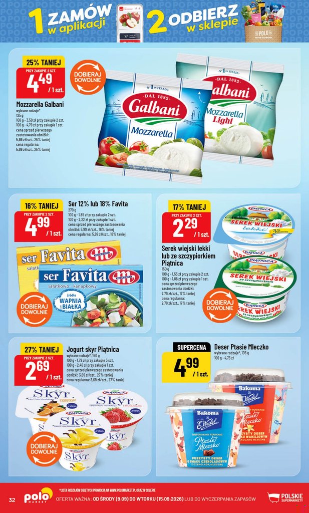 POLOmarket gazetka promocyjna 09.09-15.09.2026 — strona 32 z 72