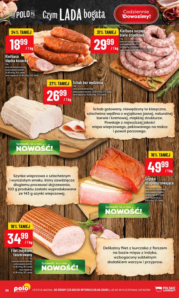POLOmarket gazetka promocyjna 23.09-29.09.2026 — strona 36 z 76