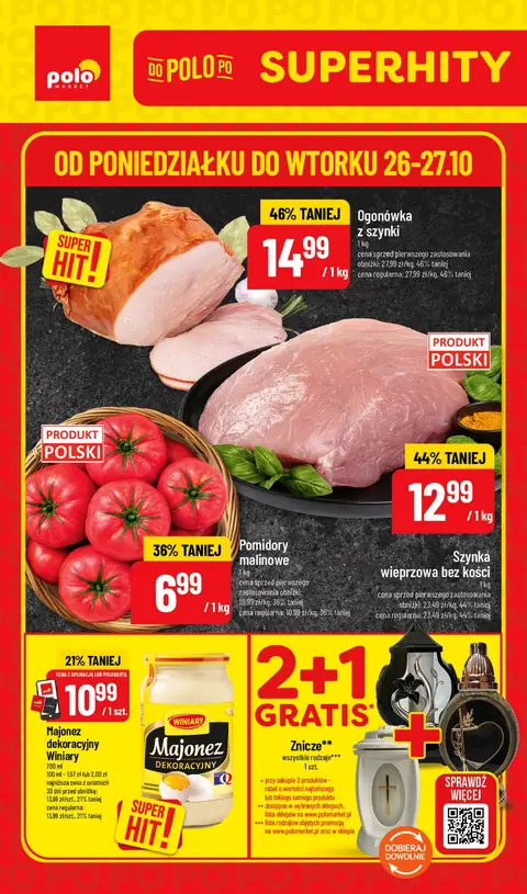 POLOmarket gazetka promocyjna 26.10-27.10.2026 — strona 1 z 6