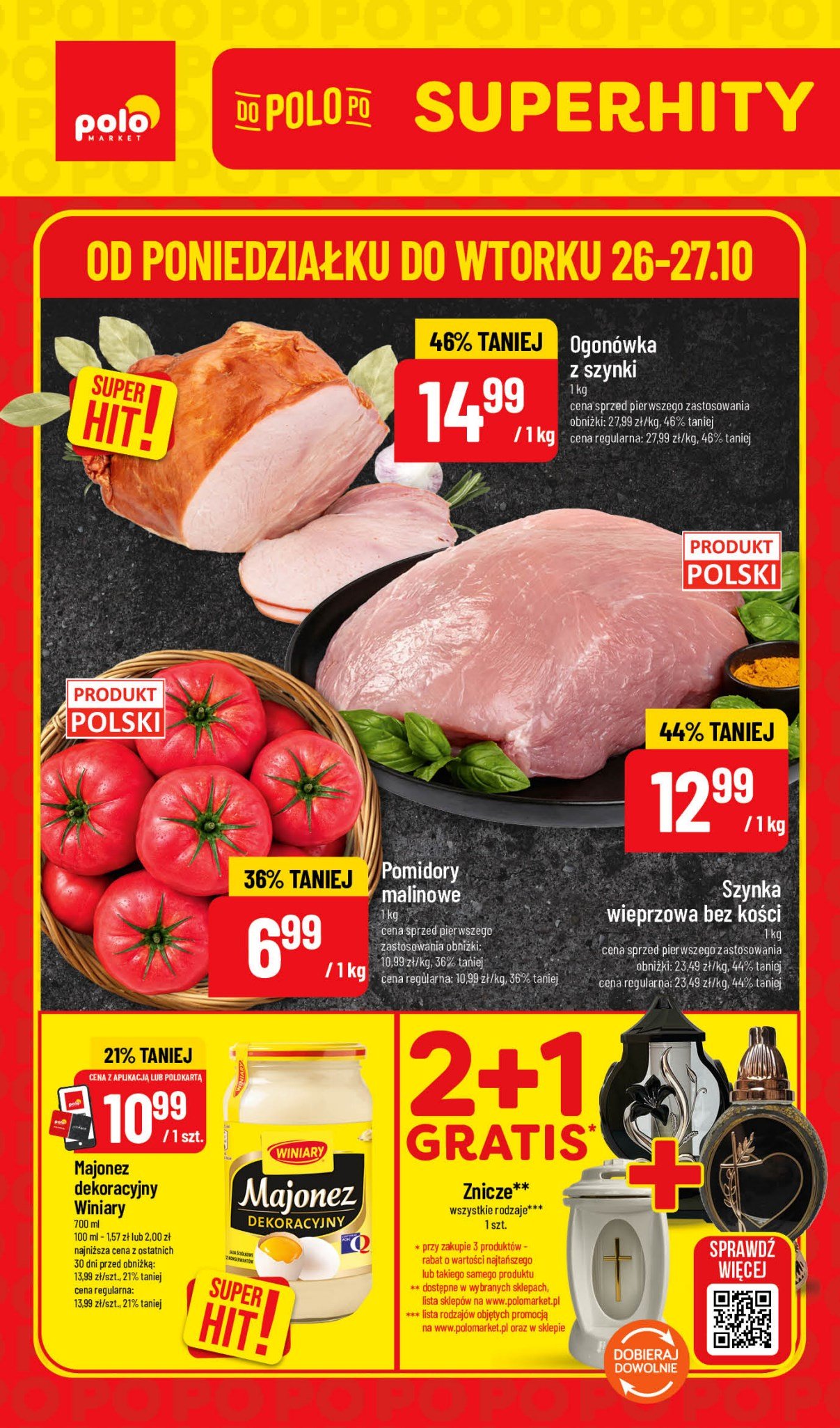 POLOmarket gazetka promocyjna 26.10-27.10.2026 — strona 1 z 6
