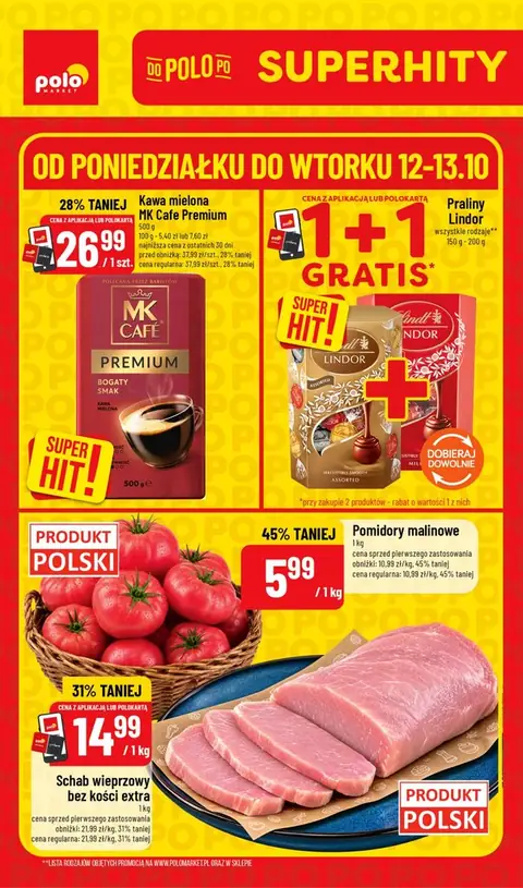 POLOmarket gazetka promocyjna 12.10-13.10.2026 — strona 1 z 6