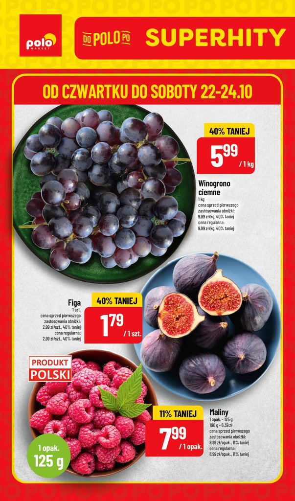 POLOmarket gazetka promocyjna 22.10-24.10.2026 — strona 1 z 4