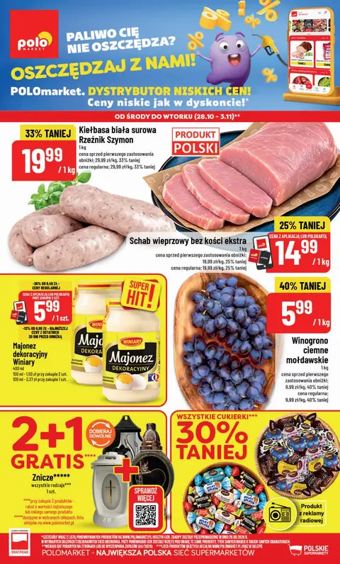 POLOmarket gazetka promocyjna 28.10-03.11.2026 — strona 1 z 49