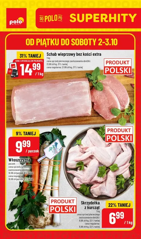POLOmarket gazetka promocyjna 02.10-03.10.2026 — strona 1 z 4