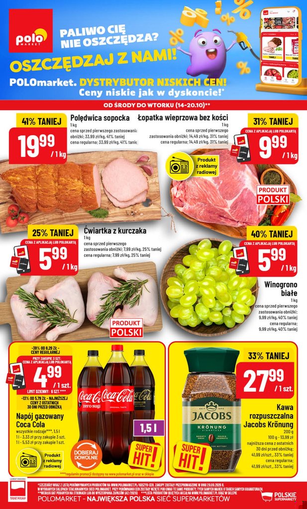 POLOmarket gazetka promocyjna 14.10-20.10.2026 — strona 1 z 68