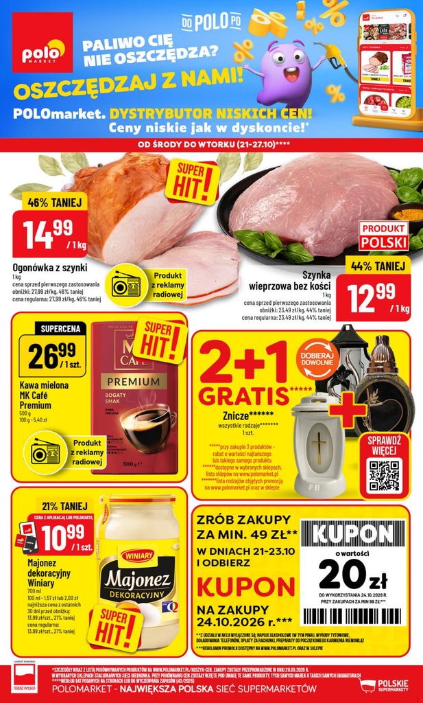 POLOmarket gazetka promocyjna 21.10-27.10.2026 — strona 1 z 80