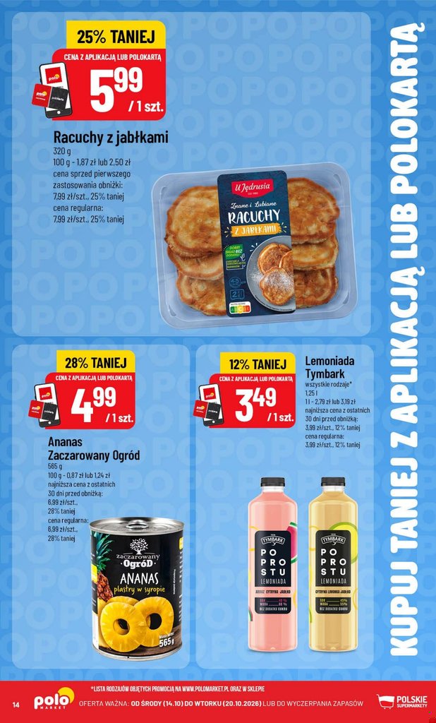 POLOmarket gazetka promocyjna 14.10-20.10.2026 — strona 14 z 16