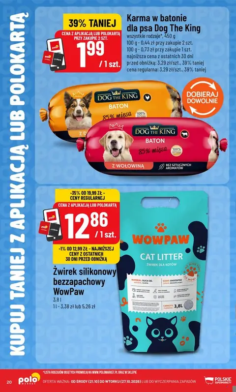 POLOmarket gazetka promocyjna 21.10-27.10.2026 — strona 20 z 20