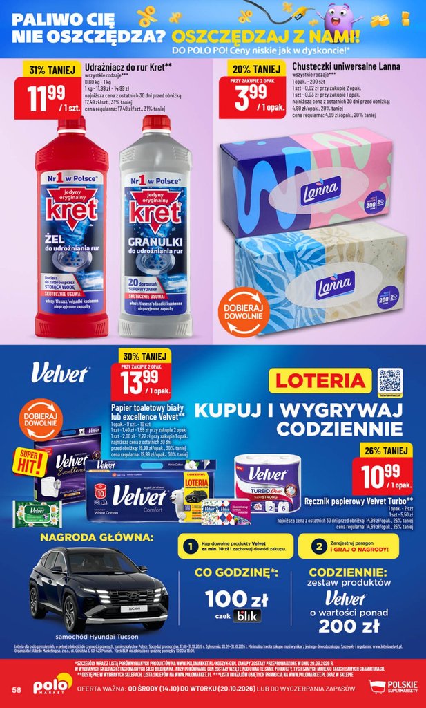 POLOmarket gazetka promocyjna 14.10-20.10.2026 — strona 58 z 68