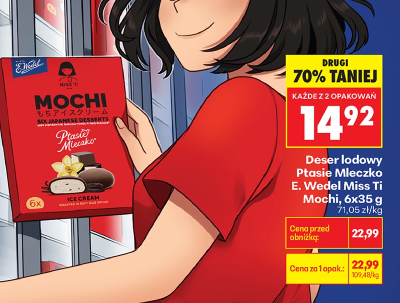 deser lodowy mochi ptasie mleczko