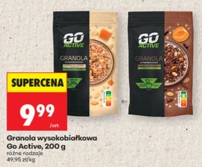 granola wysokobiałkowa