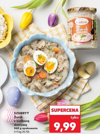 żurek z kiełbasą domową