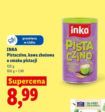 kawa zbożowa o smaku pistacji