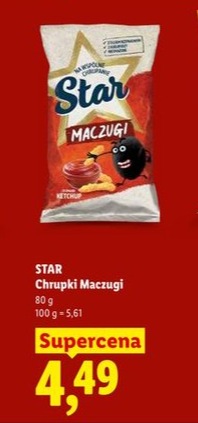 chrupki Maczugi ketchupowe